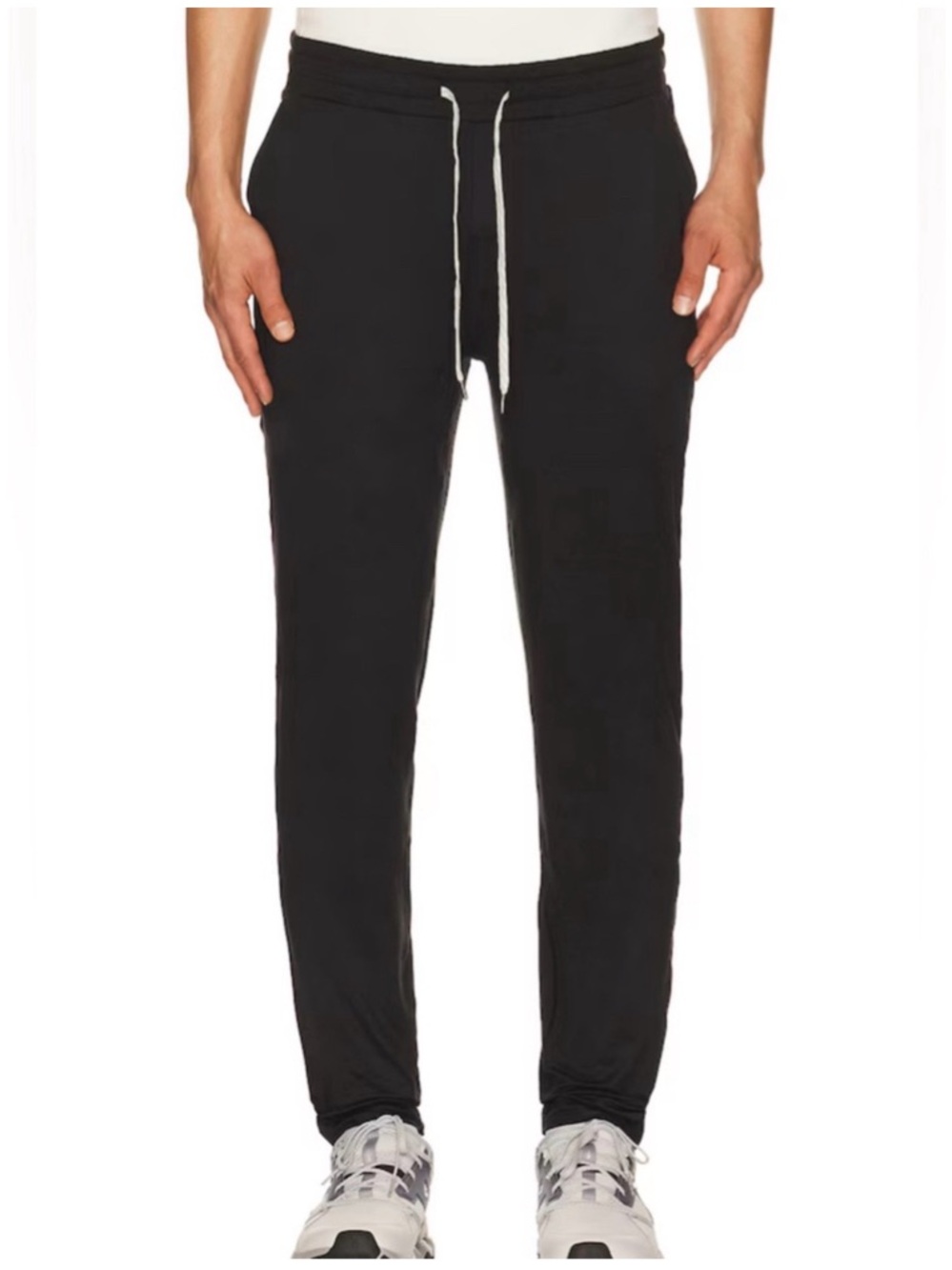Vuori Men’s Ponto Performance DreamKnit Lounge Pant in Black Heather Size Medium